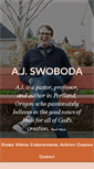 Mobile Screenshot of ajswoboda.com