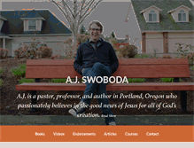 Tablet Screenshot of ajswoboda.com